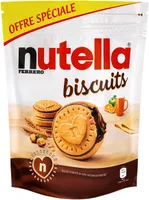 NUTELLA BISCUITS 304g sachet de 22 pièces offre spéciale