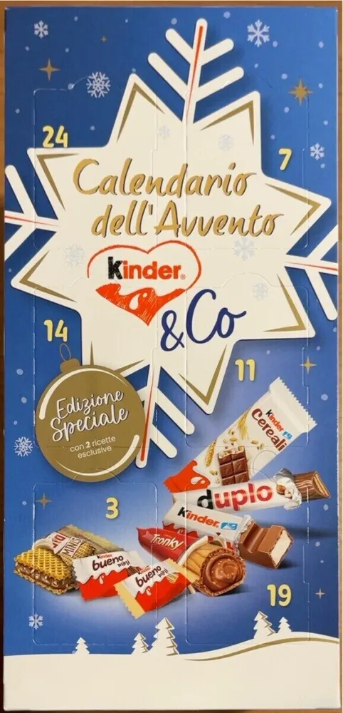 Calendario de l’avent chocolat