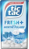 Fresh + goût menthe polaire avec cristaux fraicheur