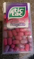 Tic tac framboise myrtille