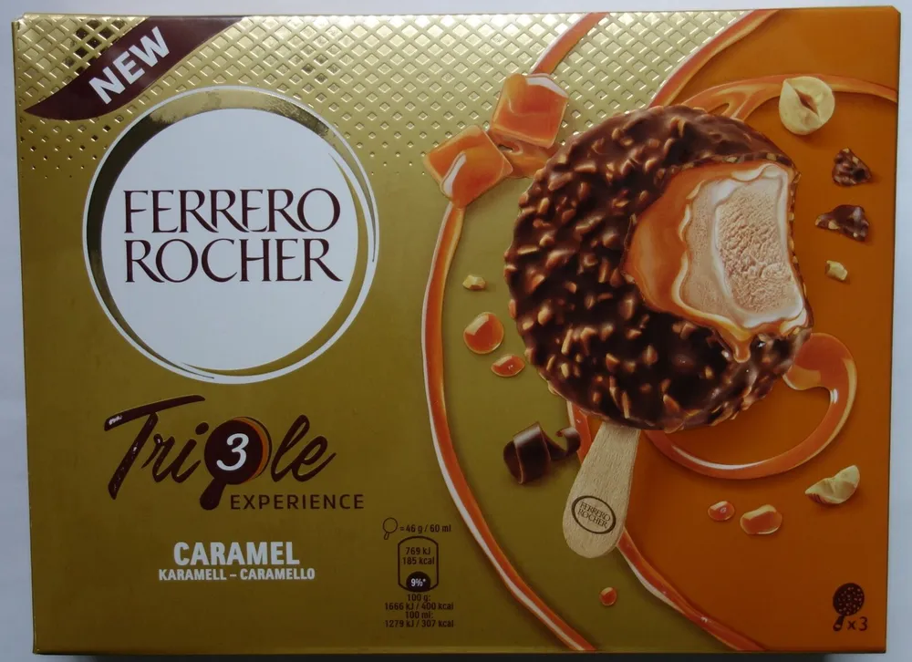 Ferrero Rocher Eis, Triple Experience, Caramel