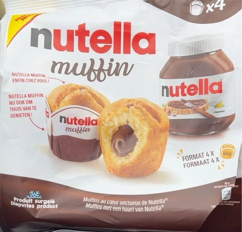 Muffin nutella