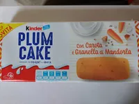 Plumcake kinder carota