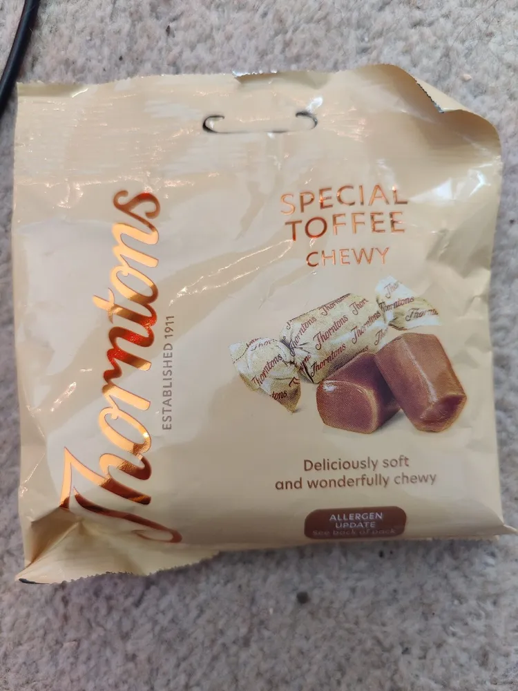 Thornins ESTABLISHED 1911 SPECIAL TOFFEE CHEWY Tho
