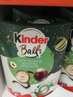 Balls lait et éclats de noisettes craquantes
