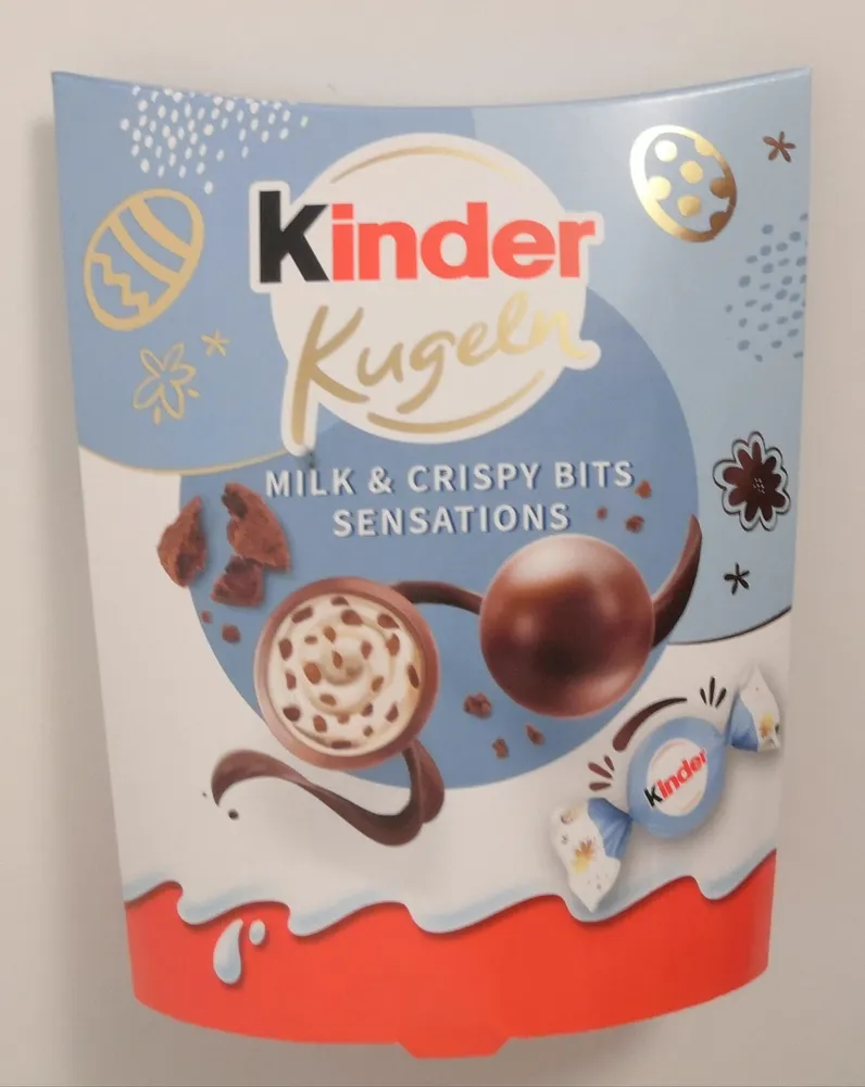 Kinder Kugeln - Milk & Crispy Bits Sensations