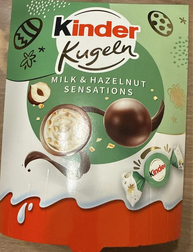 kinder Kugeln Milk & Hazelnut Sensations