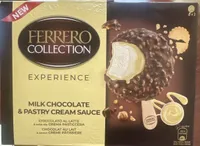 Ferrero Milk & Pastry Cream Sauce Ice Cream
