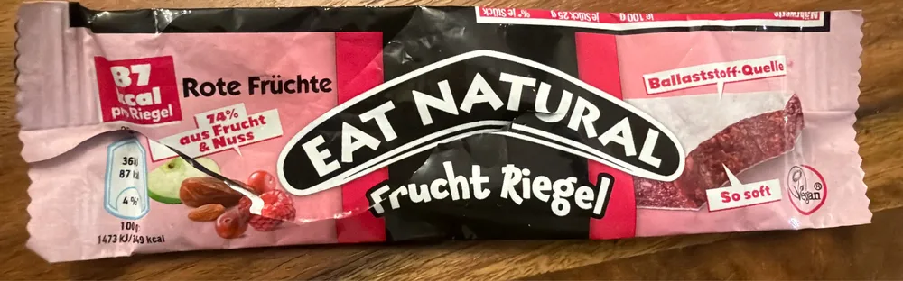 Frucht Riegel Rote Früchte