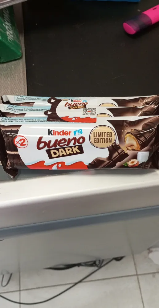 Kinder bueno dark 3 barras