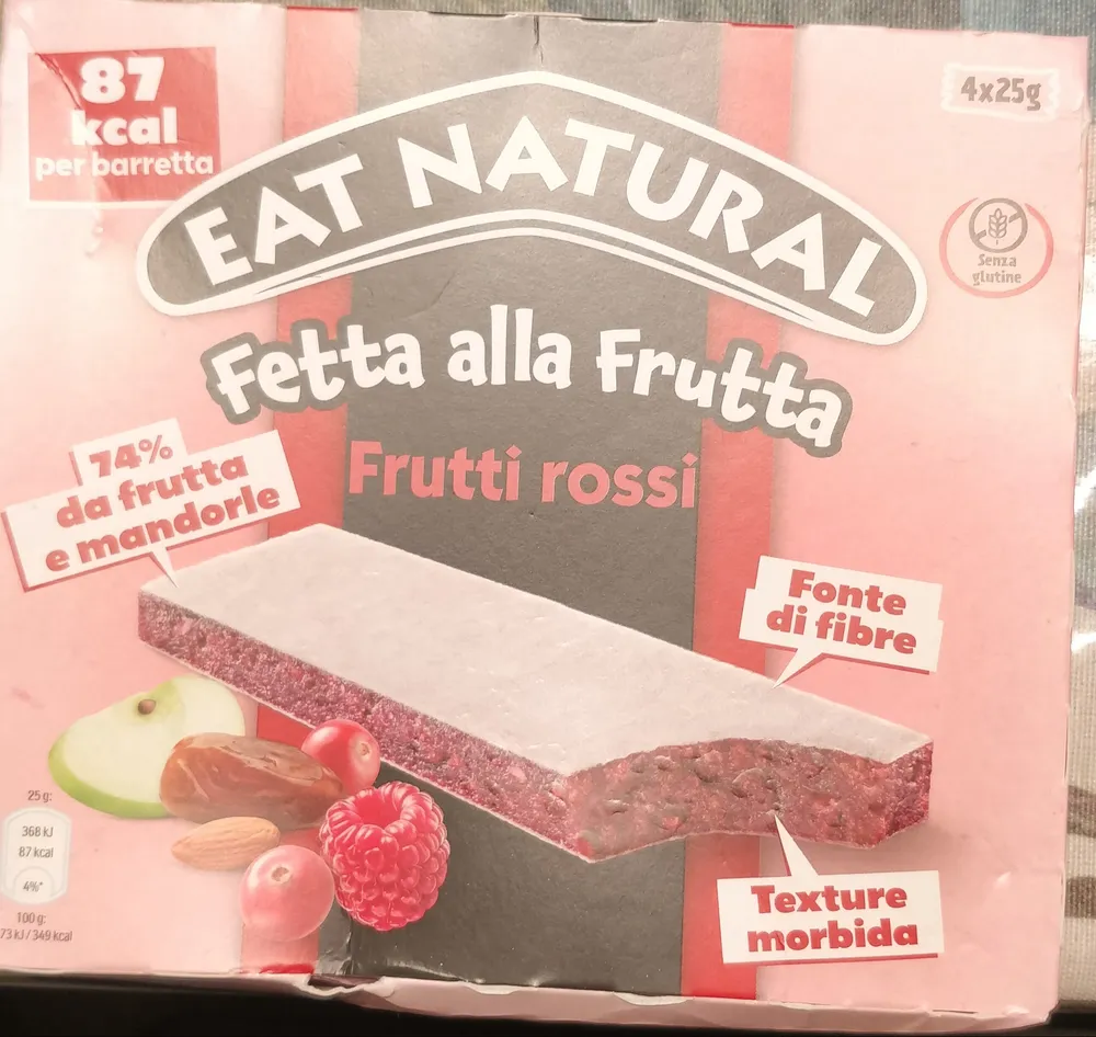 Fetta alla Frutta Frutti Rossi