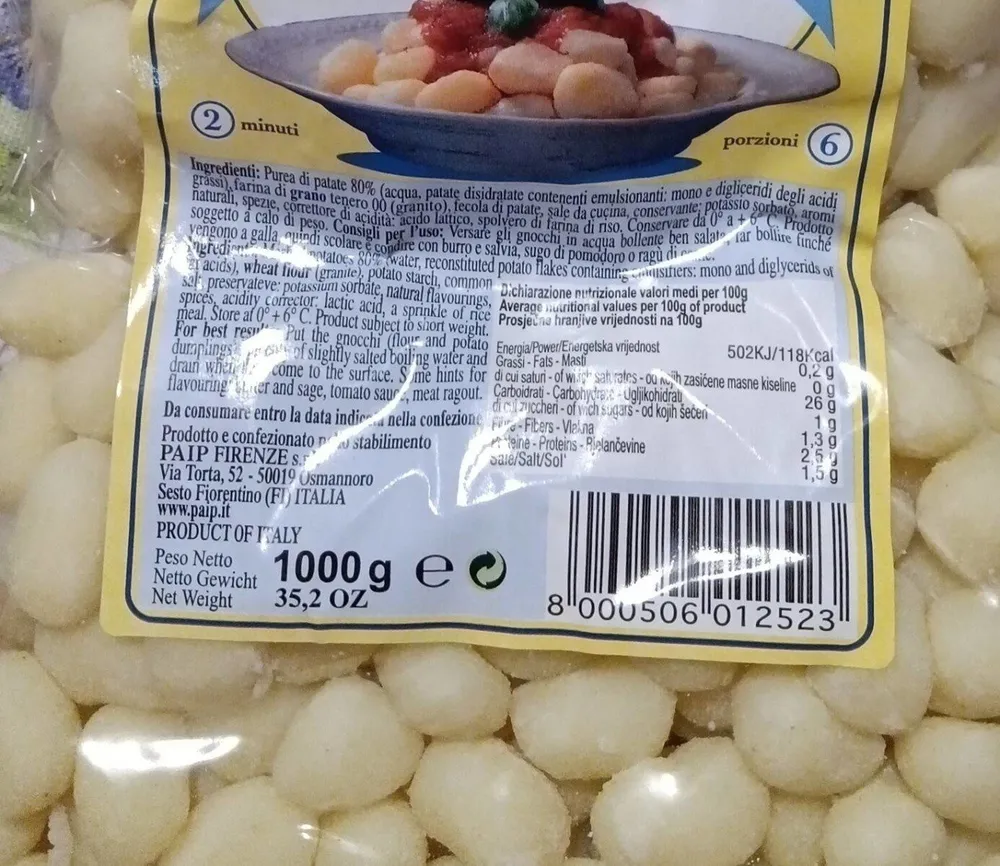 Chicche di patate