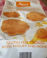 Biscotti senza glutine con yogurt e miele