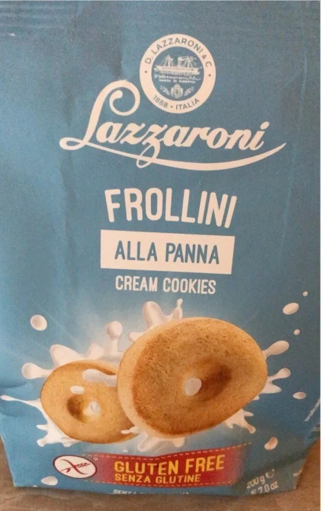 Frollini alla panna senza glutine