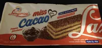 Miss Cacao Sponge Cake with Cocoa Cream Filling