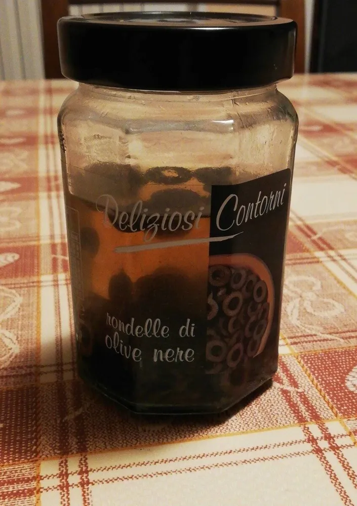 Rondelle di olive nere