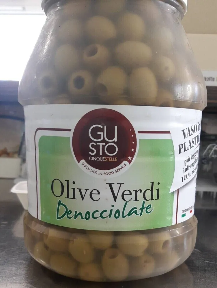 Olive verdi desnocciolate