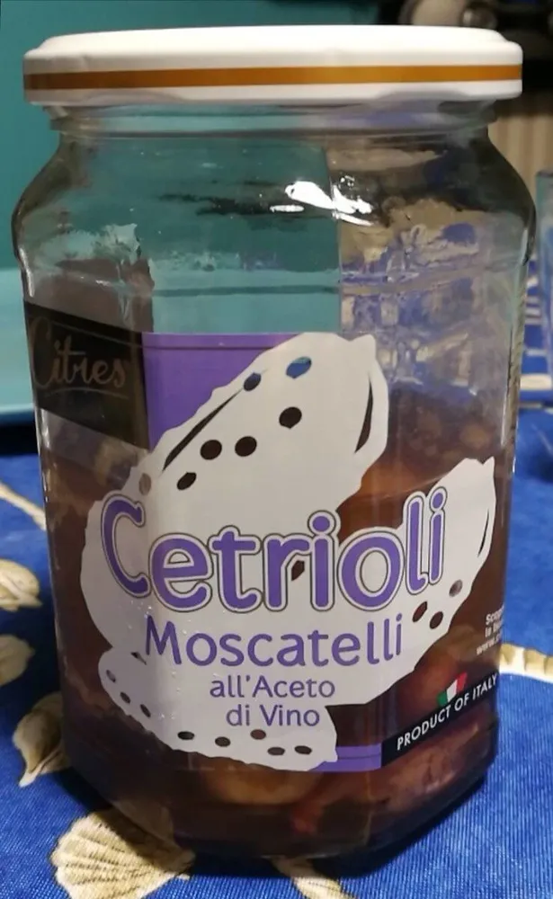 Cetrioli all'aceto di vino