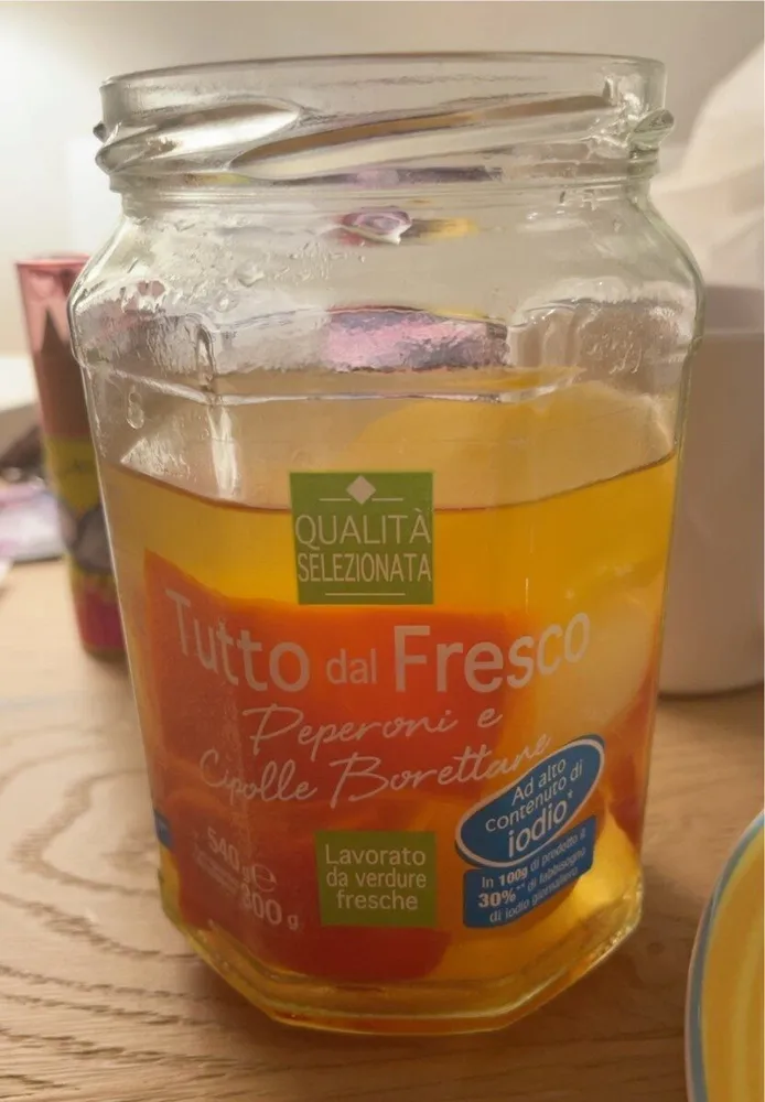 Peperoni e cipolle