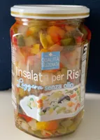 Insalata per riso leggera senza olio