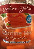 Carotine in agrodolce
