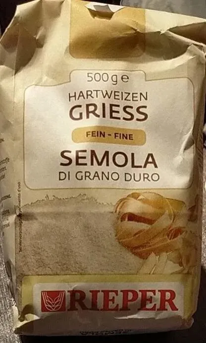 Hartweizen Griess (Fein)