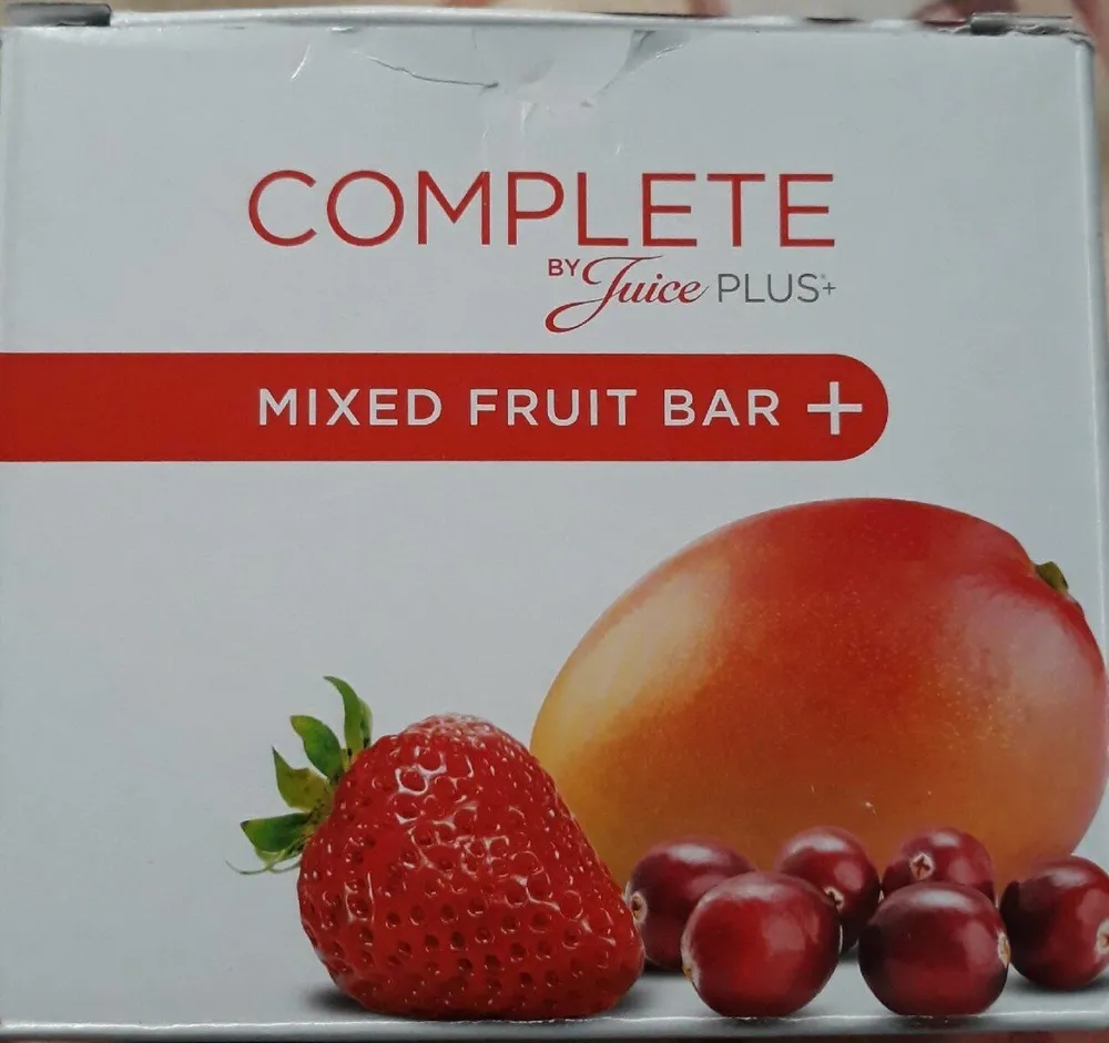 Complete mixed fruit bar