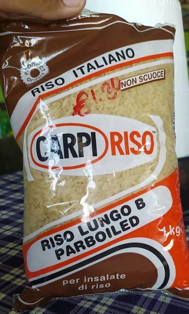 Riso a grani duri B paraboiled