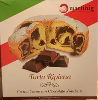 Torta Ripiena Crema Cacao con Cioccolato Fondente