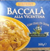 Baccalà alla Vicentina