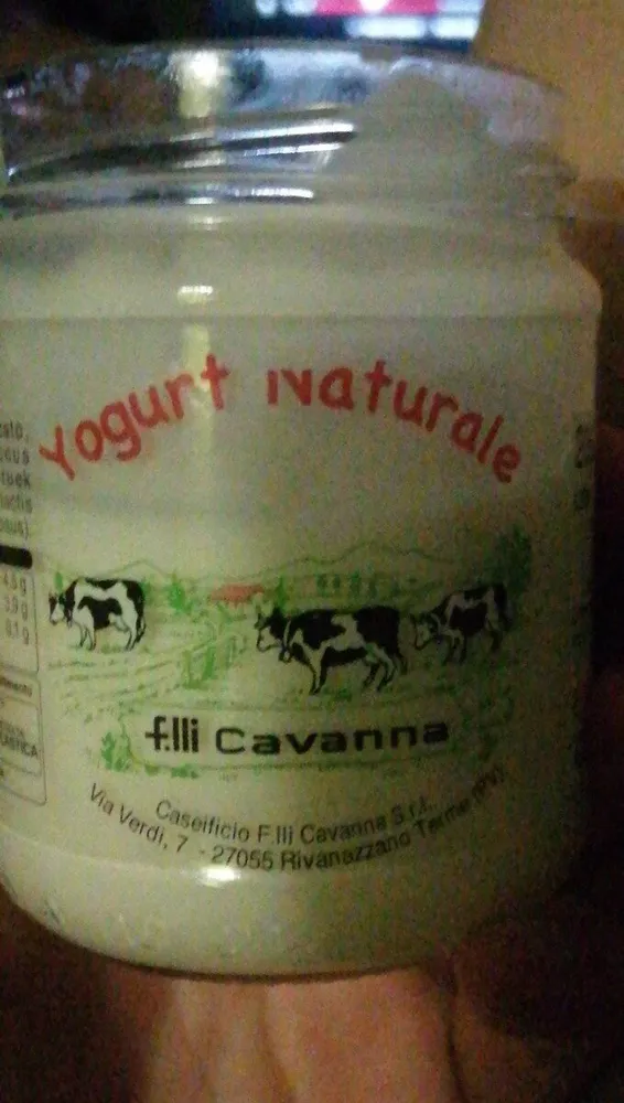 Yogurt naturale