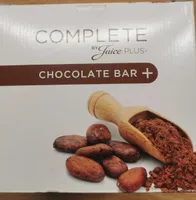 Chocolate bar complete by Juice plus