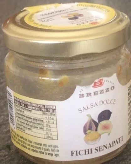 Salsa dolce di fichi senapati