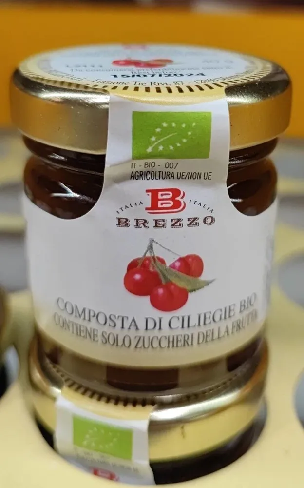Composta di Ciliegie Bio senza zuccheri