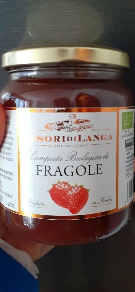 Composta biologica di fragole