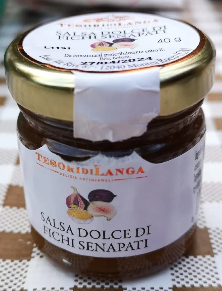 Salsa dolce di fichi senapata