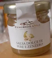 Salsa dolce di pere e zenzero