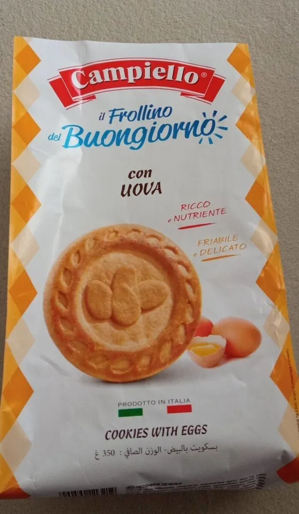 Il frollino del buongiorno con uova