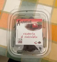 Amarene ricoperte al cioccolato