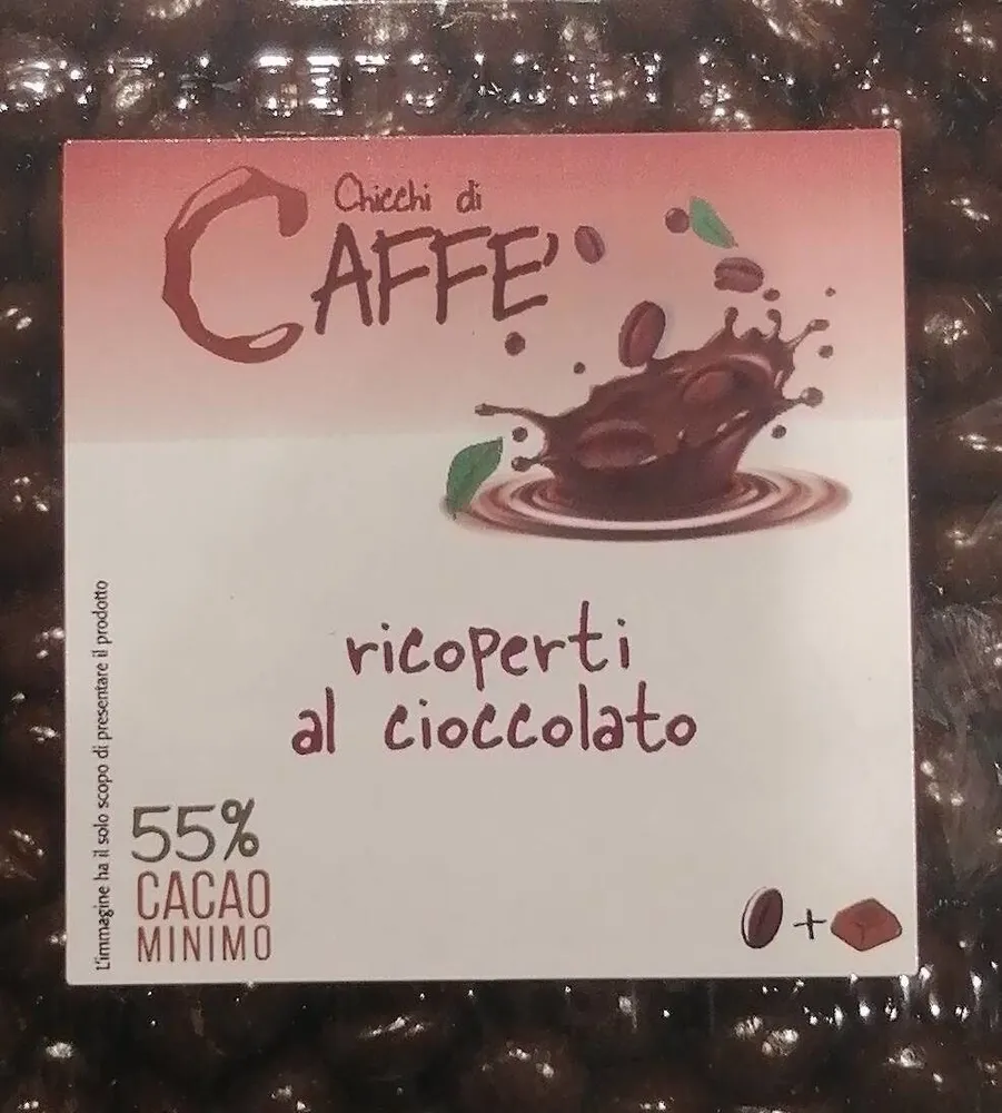 Chicchi di caffè ricoperti al cioccolato