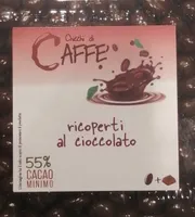 Chicchi di caffè ricoperti al cioccolato