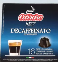 Capsule decaffeinato