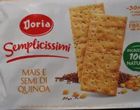 Semplicissimi crackers mais e semi di quinoa