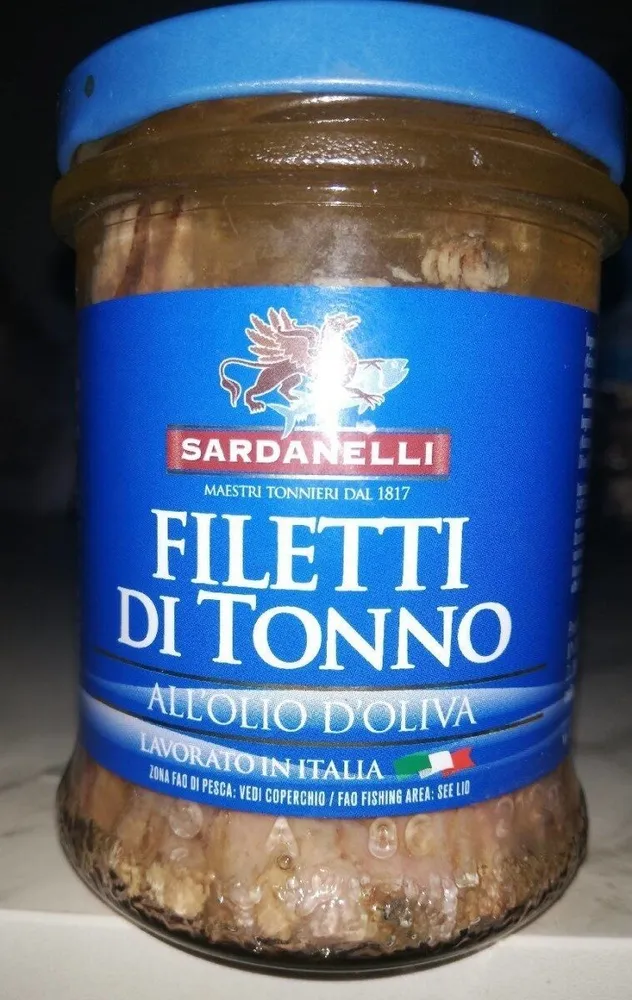 Filetti di tonno all'olio di oliva