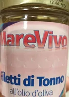 Mare vivo filetti di tonno all'olio d'oliva