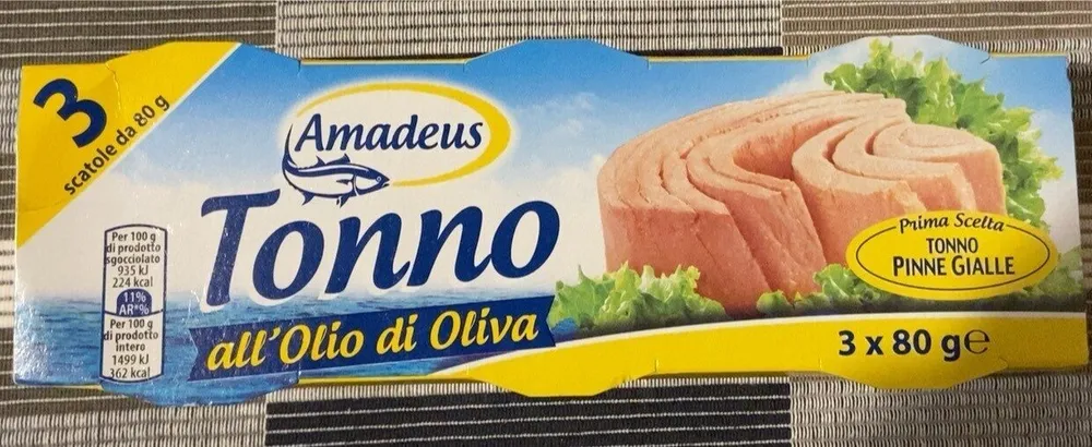 Tonno all’olio di oliva