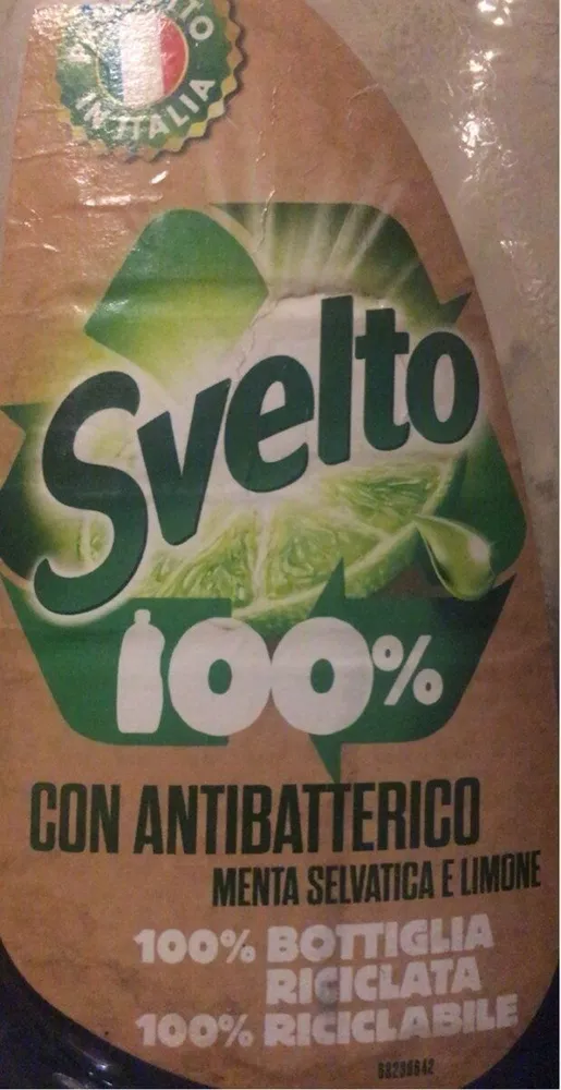 Svelto con antibatterico menta selvatica e limone