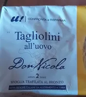 Tagliolini all'uovo don nicola