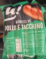 Wurstel pollo e tacchino