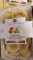 Girasoli con mozzarella, pomodori grigliati e basilico